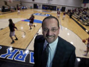 NWAC executive director Marco Azurdia, pictured here in 2013, announced on Wednesday, Dec. 29, 2021, that the NWAC basketball season will pause until the week of Jan. 17 in the hopes to avoid future cancellations due to COVID-19.