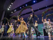 Actors perform a scene from "The Nutcracker" on Dec. 14 during dress rehearsal for a Fort Vancouver-inspired rendition of the famous holiday ballet by Columbia Dance at Skyview High School.