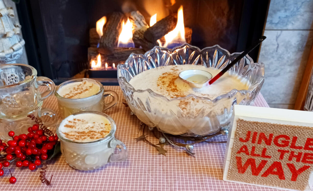 My homemade coffee eggnog gets a caffeinated boost from instant coffee, but you can jazz things up even more with the tipple of your choice.