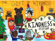 RIDGEFIELD: Jael Benedick, a seventh-grader from View Ridge Middle School, is the first-place winner in this year's Holiday Greeting Card Art Contest.