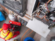 In the event of a gas or carbon monoxide leak, an inspector may red-tag an HVAC system.