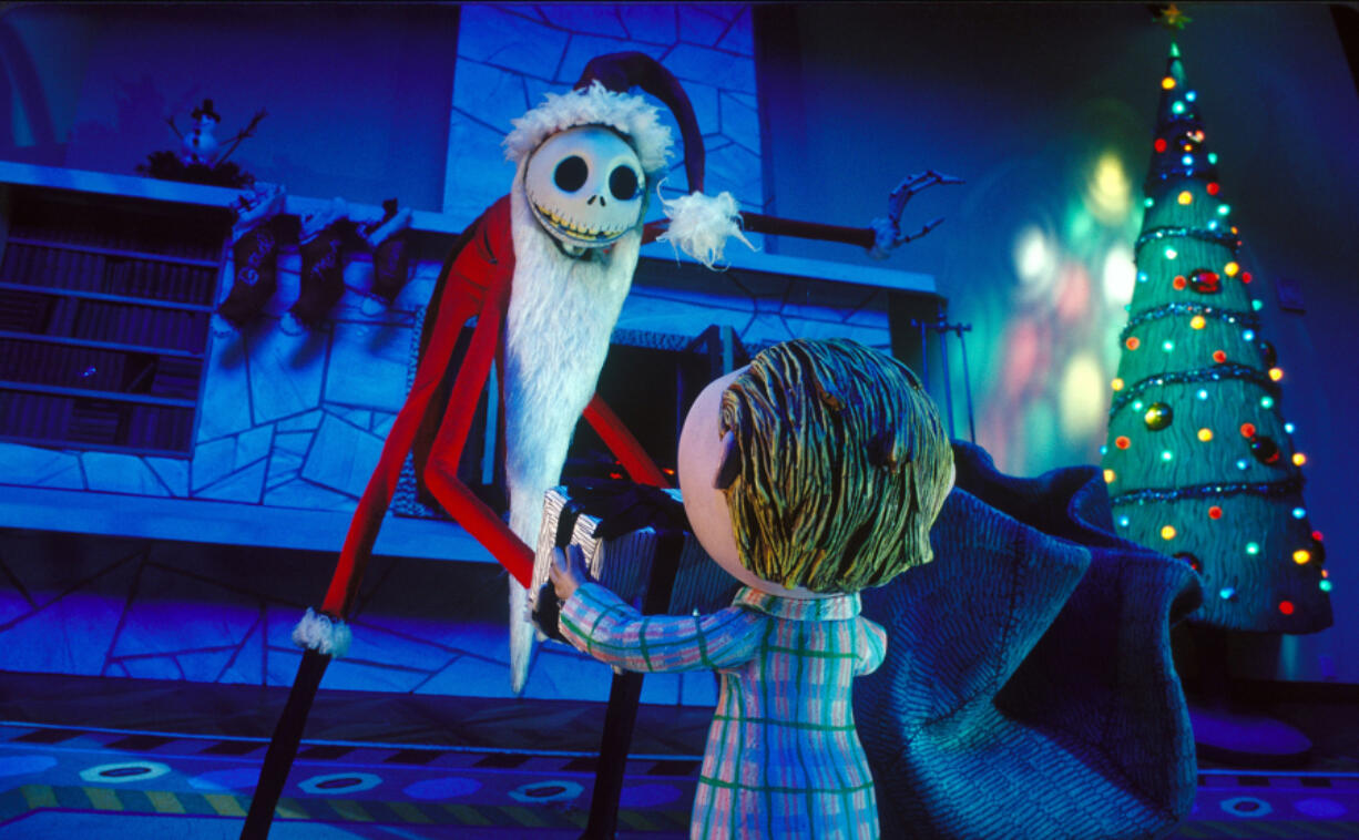 A scene from Tim Burton's "A Nightmare Before Christmas." (Touchstone Pictures/Album)