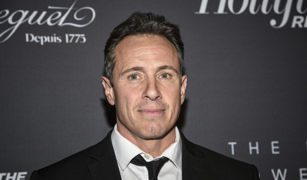 FILE - Chris Cuomo attends The Hollywood Reporter's annual Most Powerful People in Media cocktail reception on April 11, 2019, in New York. CNN fired Cuomo for the role he played in defense of his brother, former Gov. Andrew Cuomo, as he fought sexual harassment charges. CNN said Saturday, Dec. 4, 2021, it was still investigating but additional information had come to light.