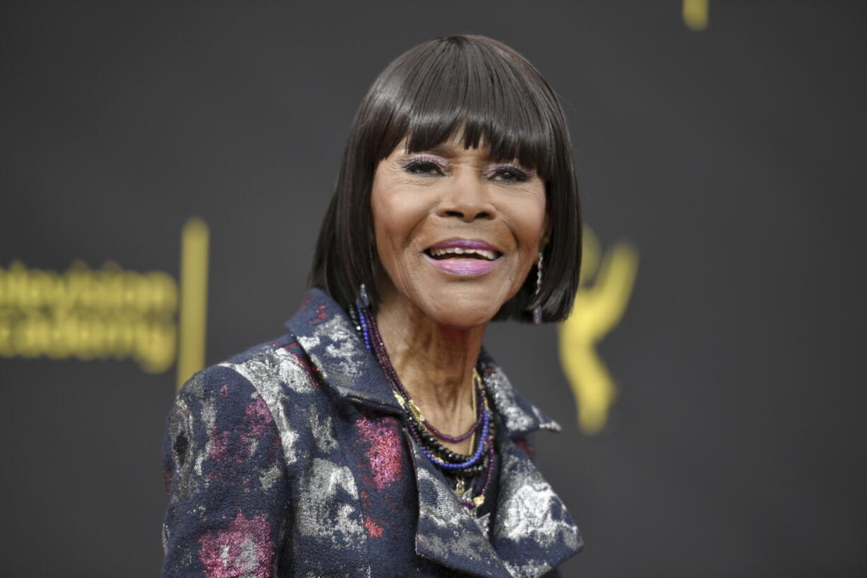 FILE - Cicely Tyson arrives at night two of the Creative Arts Emmy Awards on Sept. 15, 2019, in Los Angeles. The Library of Congress announced Tuesday, Dec. 14, 2021, that Tyson's 1972 film "Sounder" is among the 25 movies to be inducted into the National Film Registry.