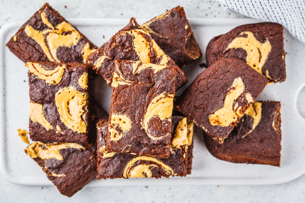 Peanut Butter Marble Brownies (iStock.com)