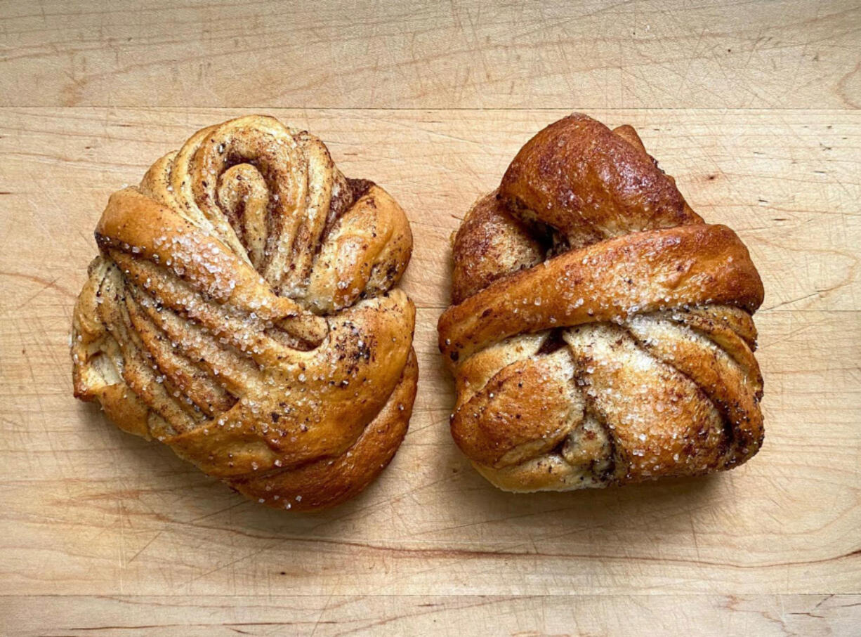 Cardamom buns from Jenny Lind Bakery.