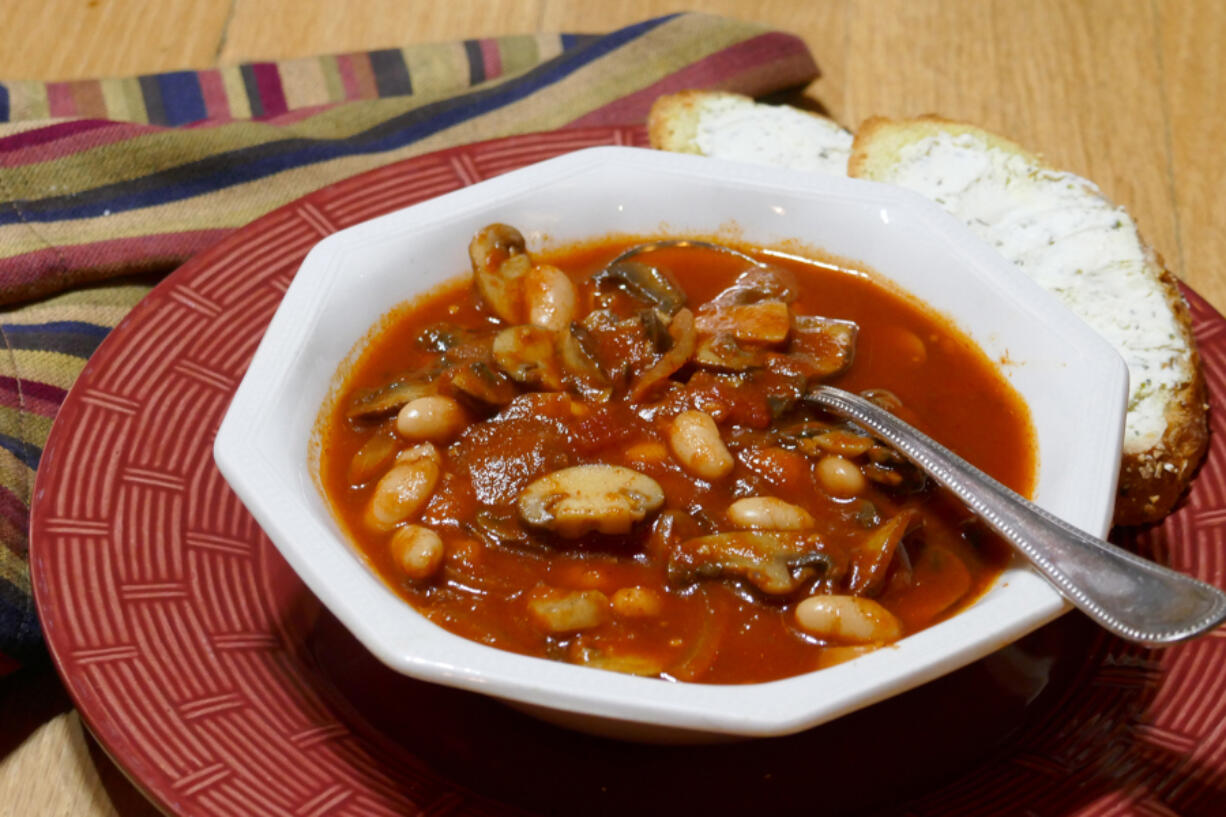 Country mushroom soup.