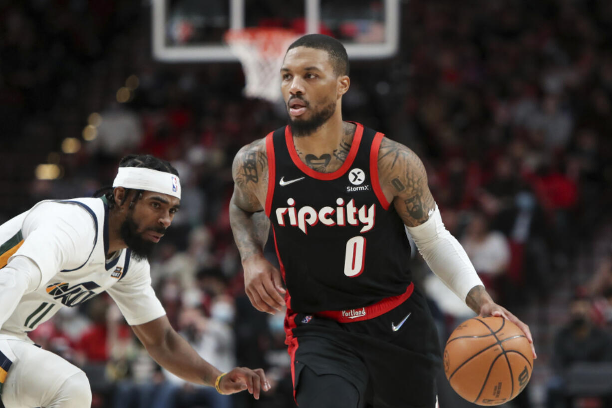 Portland Trail Blazers guard Damian Lillard is out for the next six to eight weeks after surgery for an abdominal injury. Lillard said, if possible, he'd like to return for a run at a championship.