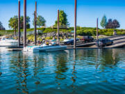 The Port of Camas-Washougal boat launch.