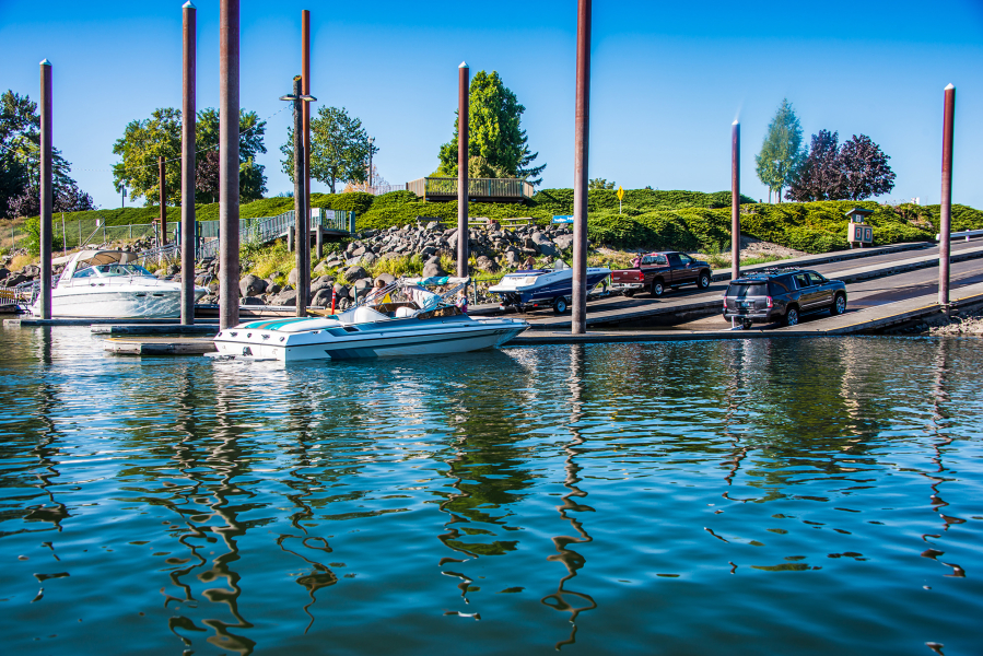 The Port of Camas-Washougal boat launch.