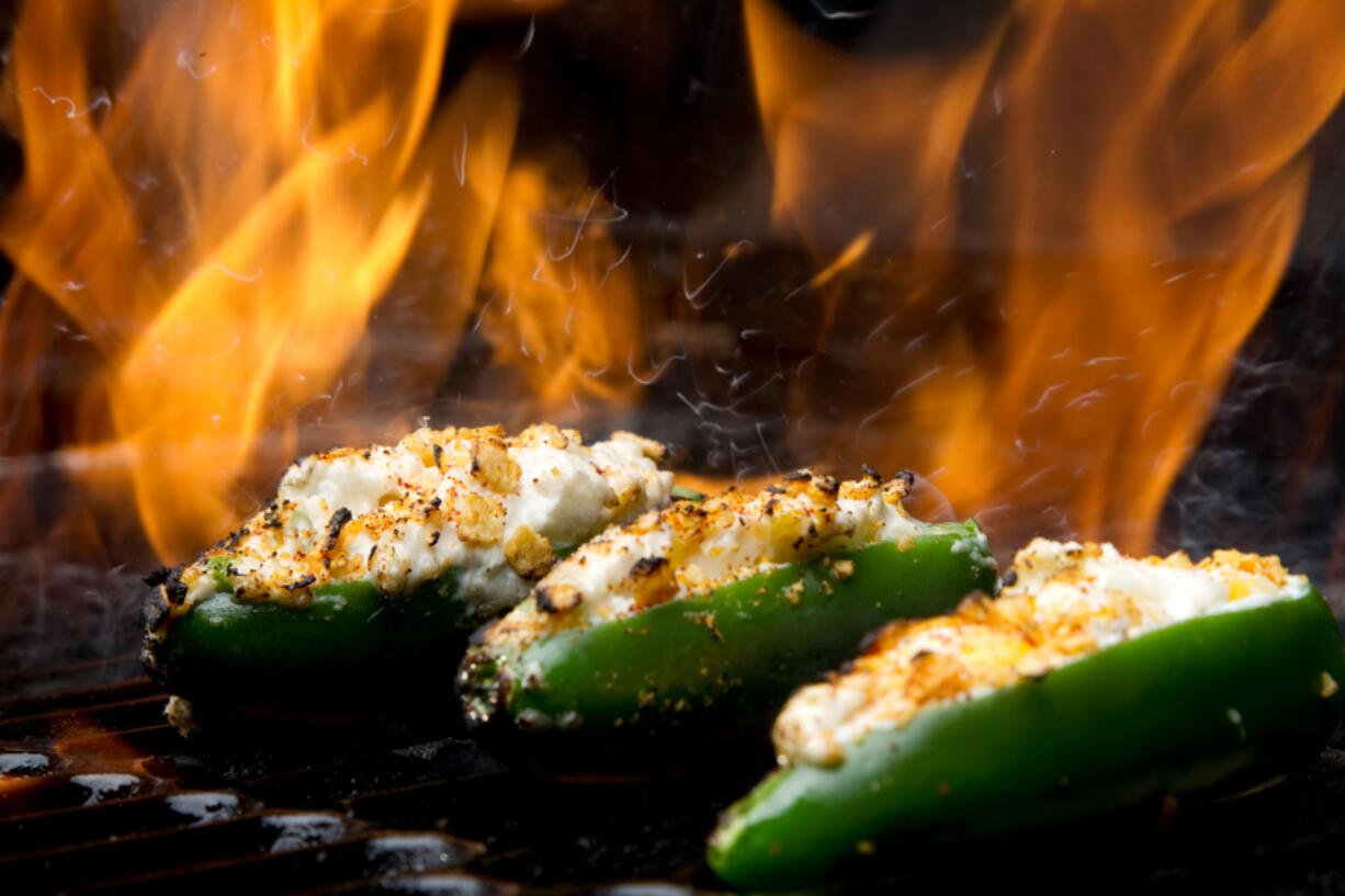 Bacon Ranch Jalapeno Poppers are mildly spicy once you remove the inner ribs and seeds from the jalapenos.