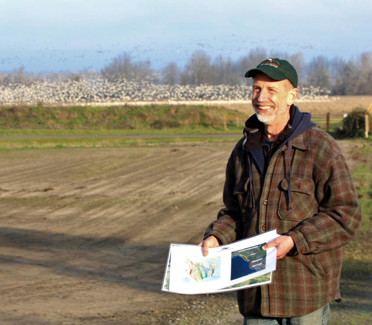 Columbia Land Trust's executive director, Glenn Lamb, will retire sometime in the coming year.