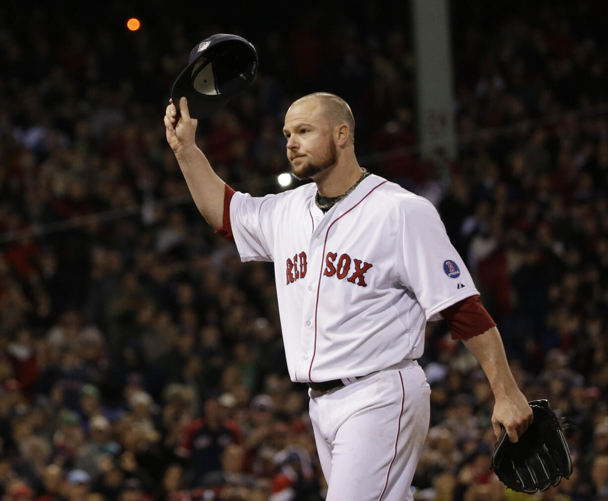 Pitcher Jon Lester was a second-round draft pick in 2002 by the Boston Red Sox out of Bellarmine Prep in Tacoma. Lester's major league debut with the Red Sox came in June of 2006 and he stayed with the club into 2014 season and helped Boston win two World Series titles. Lester announced his retirement on Wednesday, Jan. 12, 2022.