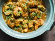 Shrimp With Tamarind and Cilantro.