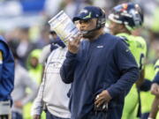 Seattle Seahawks defensive coordinator Ken Norton Jr. was fired defensive along with passing game coordinator Andre Curtis, the team said Tuesday., Jan. 18, 2022.