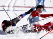 Nordic skiers are suffering more severe injuries in competition on the icier manmade snow than the natural stuff.