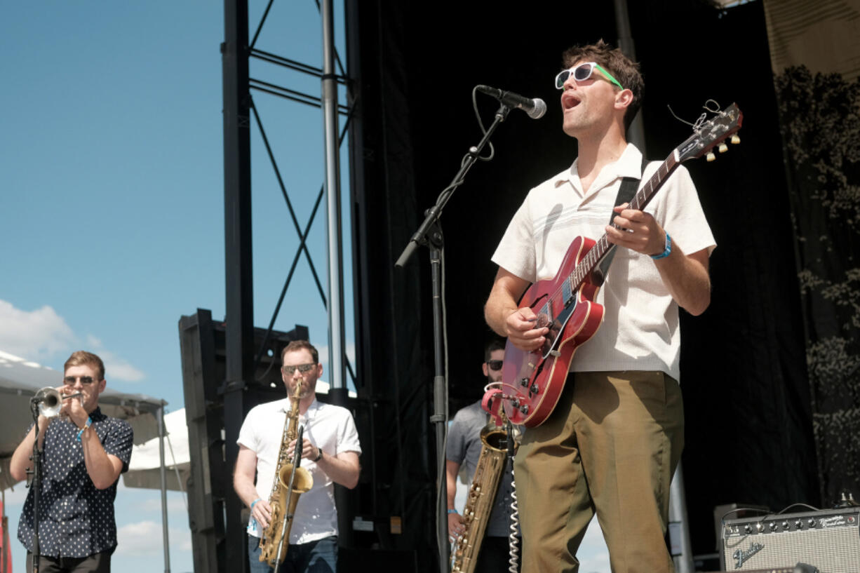 Tom Eddy of The Dip performs Sept. 22, 2019, during day two of the 2019 Pilgrimage Music & Cultural Festival in Franklin, Tenn.