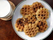 Waffled Chocolate Chip Cookies. (Hillary Levin/St.