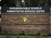 The Evergreen Public Schools Administrative Service Center (Amanda Cowan/The Columbian)