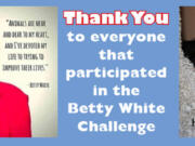 Furry Friends recently took part in the #BettyWhiteChallenge to raise money for local cats in need.