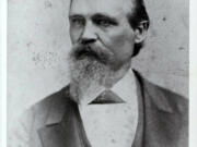 Entrepreneur, politician and financier Louis Sohns (1827-1901) was so influential in late 1800s Clark County that an 1885 county history placed an engraving of him as the book's frontispiece. Born in Germany, Sohns came to the county in 1852 with Lt. U.S. Grant and the Fourth Infantry Regiment. As mayor, Sohns headed the ceremony for Grant's post-presidential return to Vancouver in 1879.