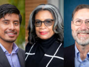 Clark College trustees, from left: Jeanne Bennett, chair; Cristhian Canseco Juarez; Denise Gideon; Paul Speer, vice chair; Rekah Strong.