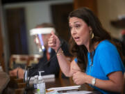 U.S. Rep. Jaime Herrera Beutler, R-Wash., speaks during a Labor, Health and Human Services, Education, and Related Agencies Appropriations Subcommittee hearing.