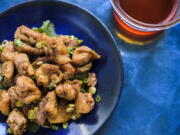 Crispy Sichuan-Chili Chicken.