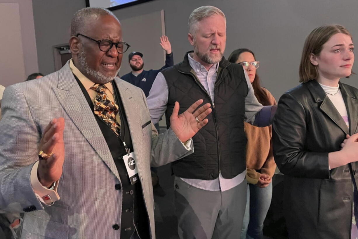 Congregation members worship Jan. 30 at The Refuge Church in Kannapolis, N.C. More than five years after a Black congregation merged with a mostly white North Carolina church, members of the church continue to want to be an example of unity and racial reconciliation in the American South.