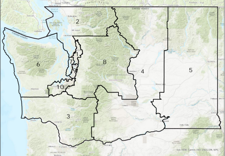 Final Amended Washington Congressional Districts 2022