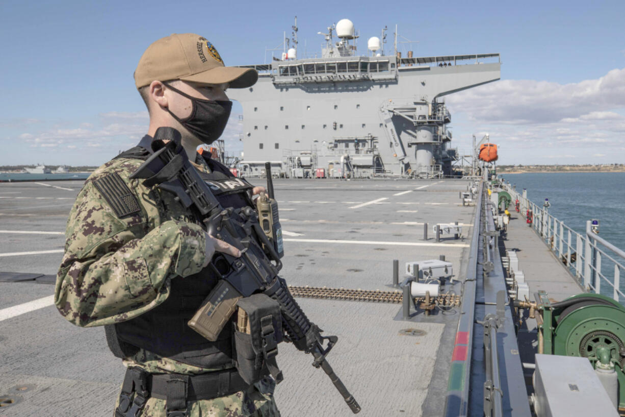 Aviation Boatswain's Mate 3rd Class Zachary Sorensen.