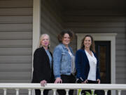 Sue Malo, from left, Amy Loudenback and Roni Sasaki of the Women Entrepreneurs Organization.