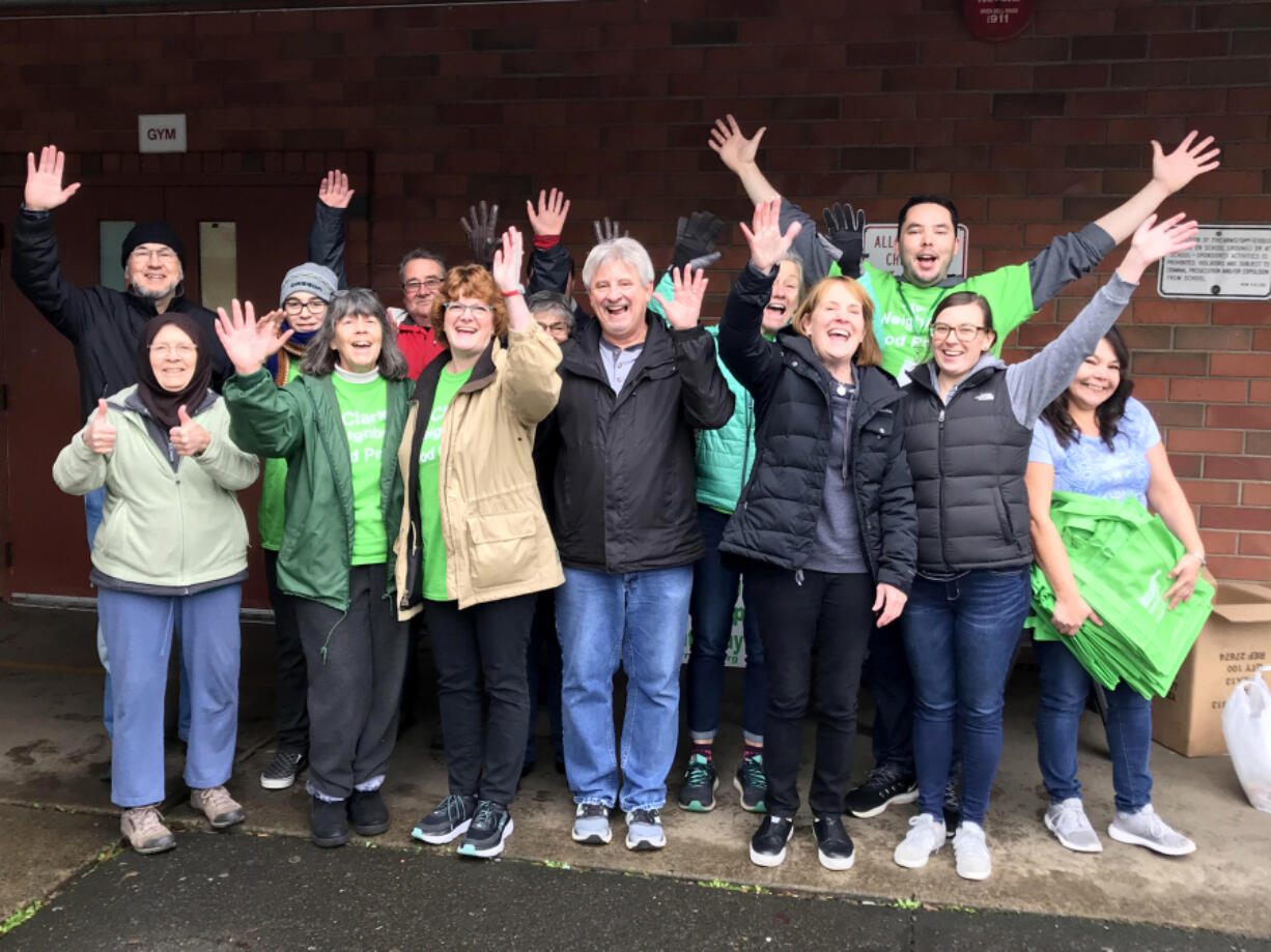 VANCOUVER: The 2021 Neighborhood Leadership Award was presented to Debbie and Greg Nelson, the leaders of Clark Neighbors Food Project by Steve Abramson, chair of the Neighborhood Associations Council of Clark County.