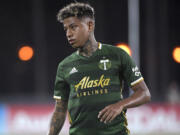 Major League Soccer engaged an outside law firm to review the Portland Timbers' handling of domestic abuse allegations involving former midfielder Andy Polo. (AP Photo/Phelan M.