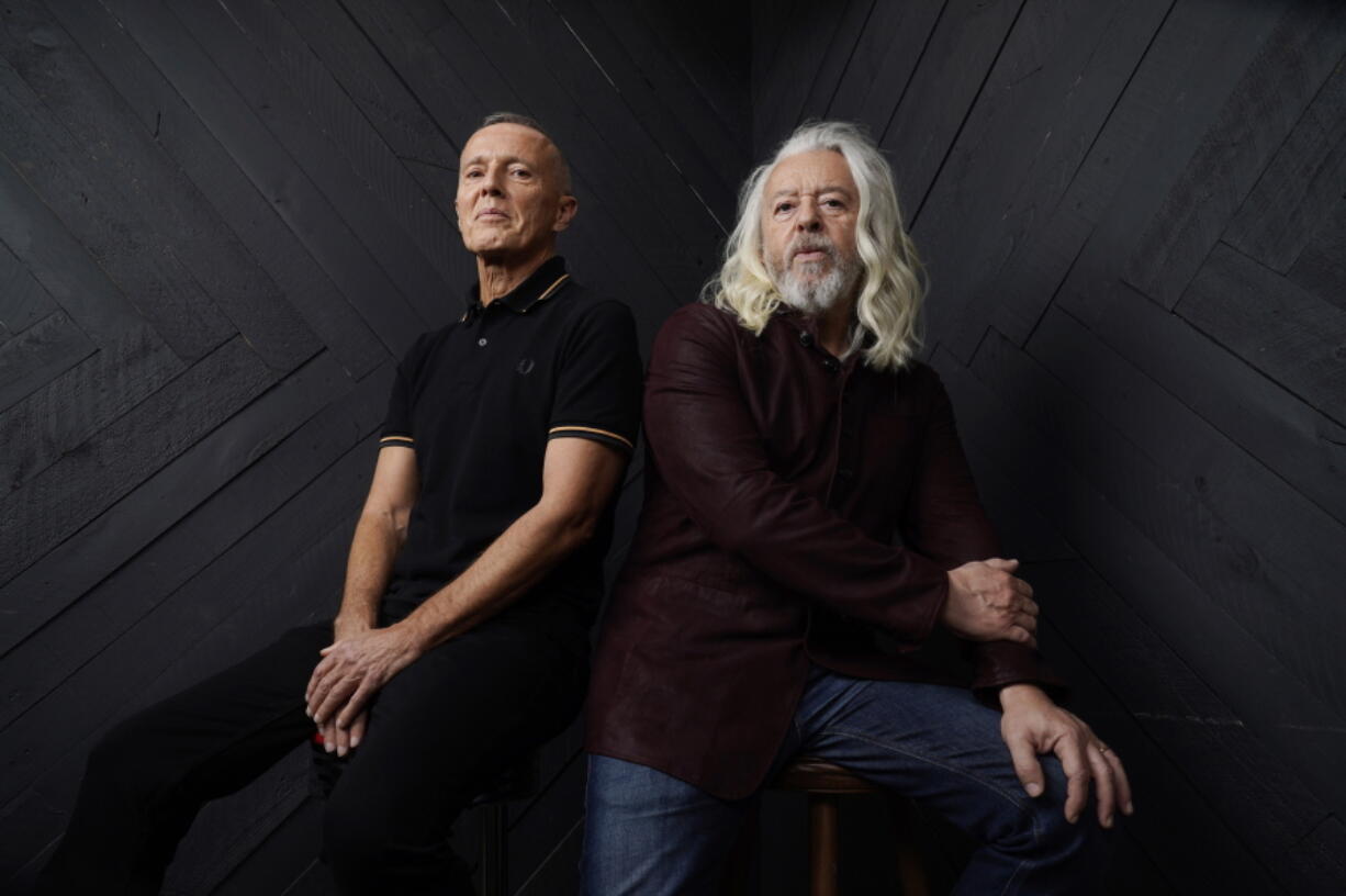 Curt Smith, left, and Roland Orzabal, of the band Tears For Fears, seen in Los Angeles on Jan.