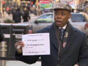 New York City mayor Eric Adams speaks during a news conference in which he announced the scaling back of COVID-19 mask and vaccine mandates within the city, Friday, March 4, 2022, in New York.