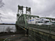 Trucks commonly use the Interstate 5 Bridge, but frequent congestion slows movement of freight.