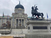 The Montana Capitol on Jan. 29 in Helena, Montana.