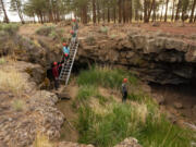 Deschutes National Forest is home to some 600 lava tube caves.