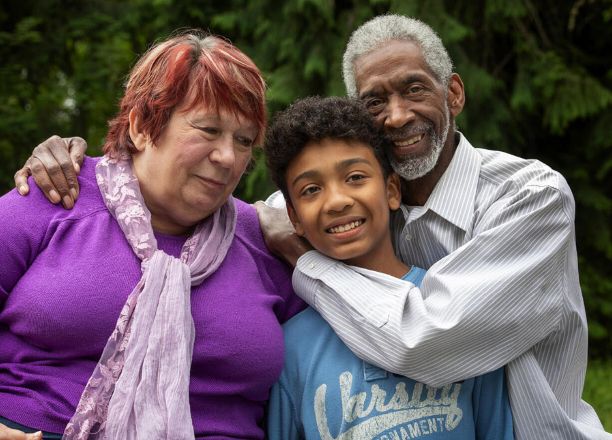 Annalesa and Fred Thomas are raising their grandson, Elijah, 12, because their son Leonard ??? Elijah's dad ??? was killed by Lakewood police sniper Brian Markert in 2013. (Ellen M.