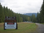 Camp Bonneville as seen on April 12, 2012. A new agreement between Clark County and Washington's Department of Natural Resources allows DNR to set up a forward operating base at Camp Bonneville, which will help firefighters battle blazes throughout the region.