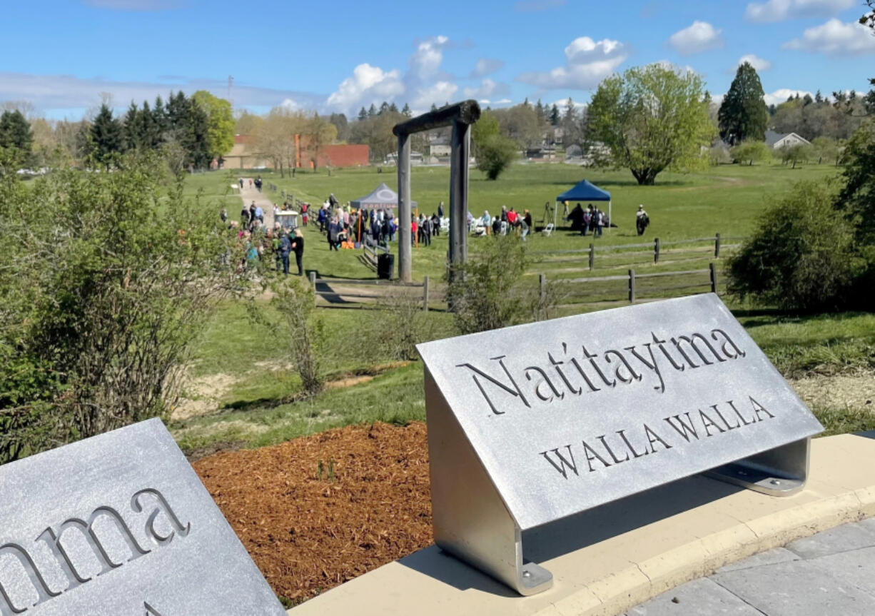 The Confluence Land Bridge had a reopening ceremony on Friday.