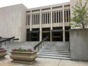 FILE - This June 8, 2017, photo shows the Idaho Supreme Court building in Boise, Idaho. A regional Planned Parenthood organization is suing Idaho over a new law that bans nearly all abortions by allowing potential family members of the embryo to sue abortion providers. Planned Parenthood Great Northwest, Hawaii, Alaska, Indiana, Kentucky operates health centers across six states. It filed the lawsuit with the Idaho Supreme Court on Wednesday, March 30, 2022.