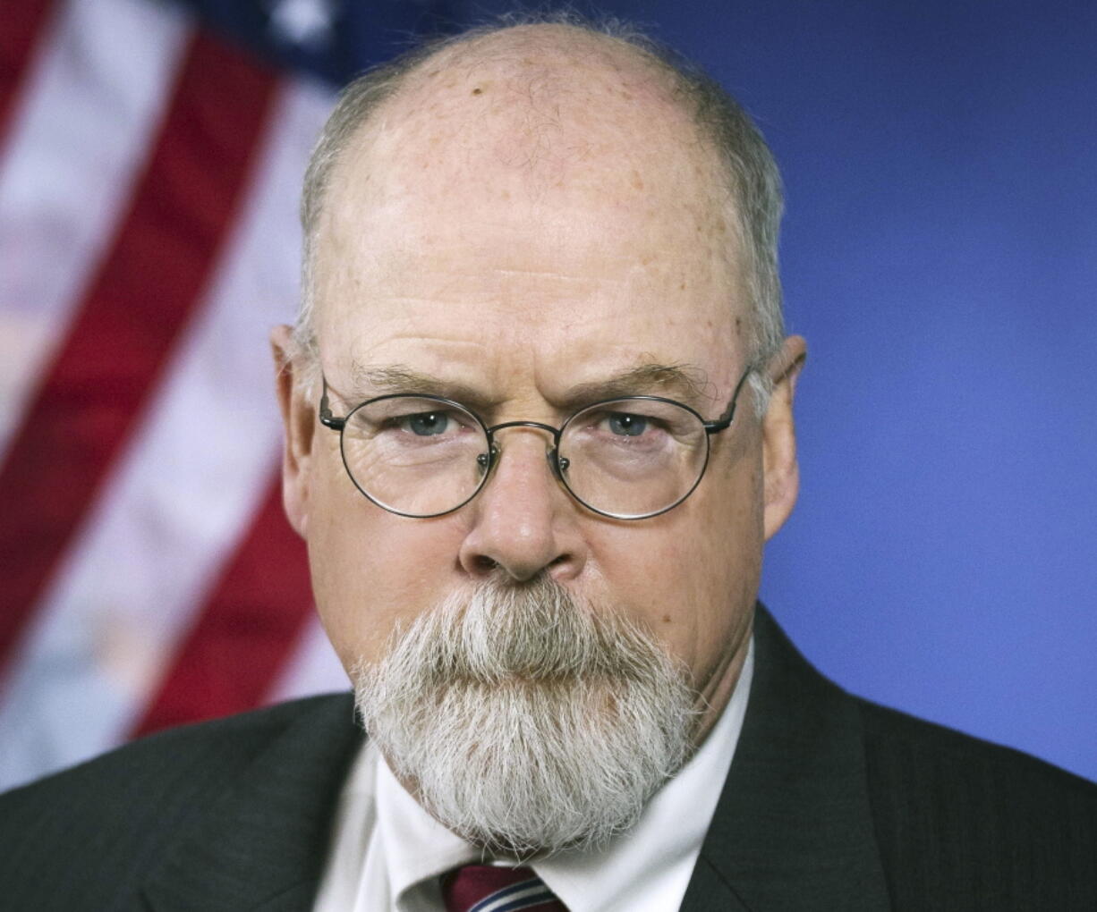 FILE - This 2018 portrait released by the U.S. Department of Justice shows Connecticut's U.S. Attorney John Durham.