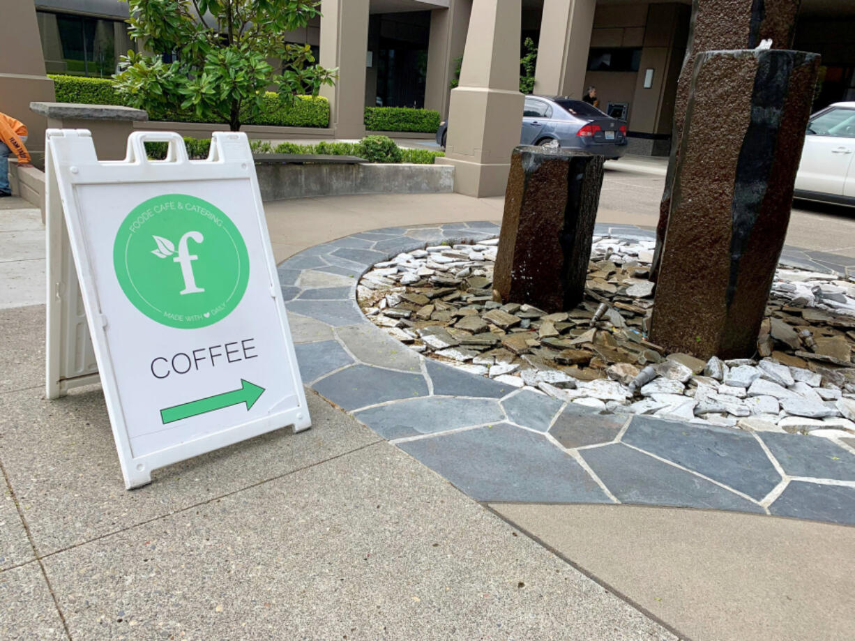 Foode Cafe in downtown Vancouver offers dine-in, takeout and grab-and-go lunches.