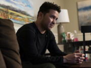 Hasibullah Hasrat, 29, is interviewed at his apartment, in Hyattsville, Md., Wednesday, May 4, 2022.