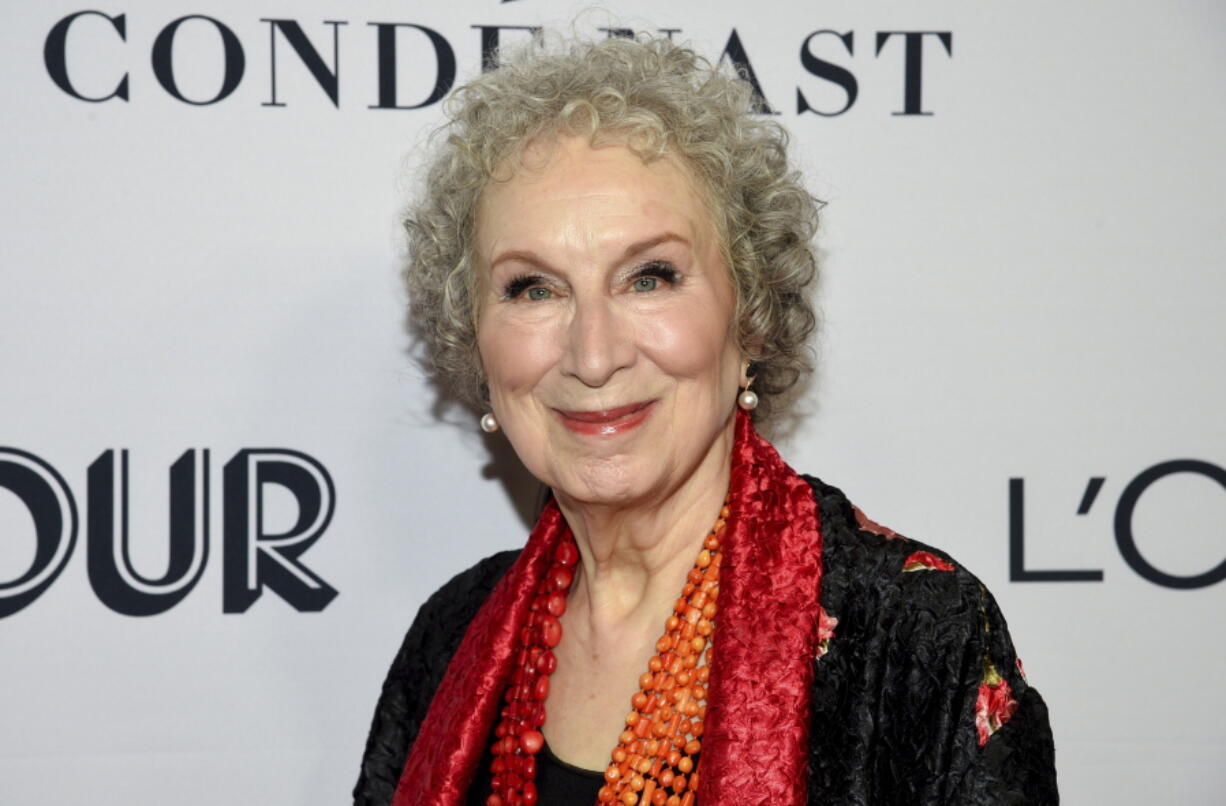 Margaret Atwood, author of "The Handmaid's Tale," attends the Glamour Women of the Year Awards in New York in 2019.