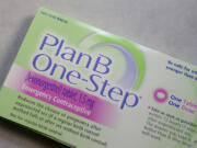 A package of Plan B contraceptive is displayed at Jack's Pharmacy on April 5, 2013, in San Anselmo, California.