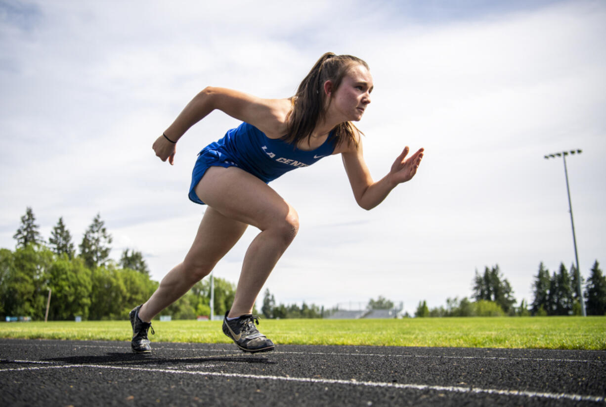 La Center sophomore Shaela Bradley won a state championship in the 400 meters, placed second in the long jump and third in the 100 meters.