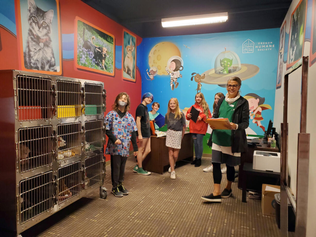 Woodland Middle School's sixth-graders recently attended Junior Achievement's BizTown for the first time in 2 1/2  years.